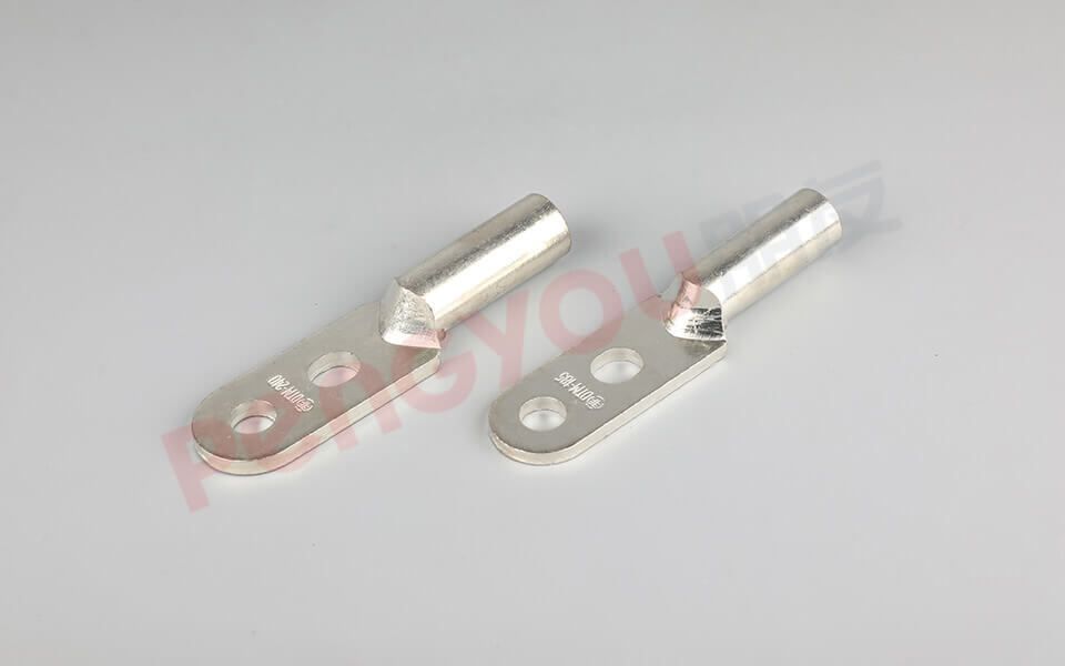 DTM双孔镀锡铜鼻接线端子